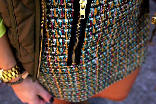 {neon + tweed}