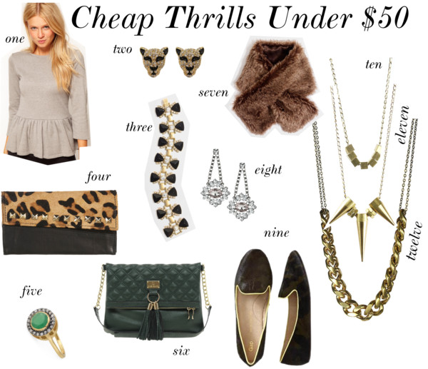 {Cheap Thrills Under $50!}