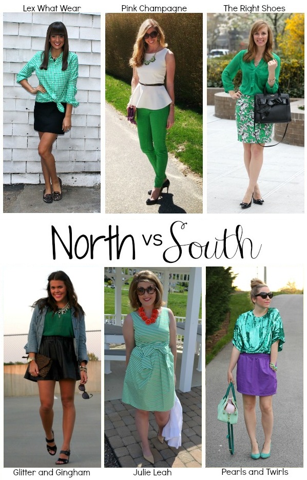 north vs. south: emerald