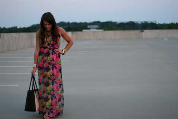 floral maxi