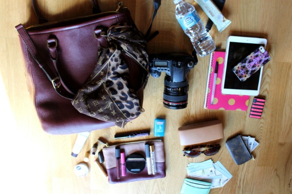 what’s in my bag for LuckyFABB