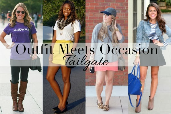 outfit meets occasion: tailgating time