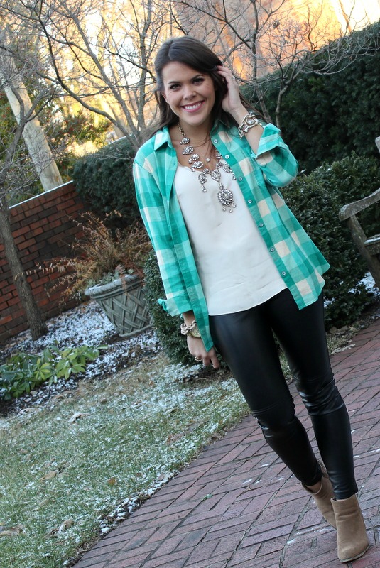 a little grunge, a little glam - Glitter & Gingham