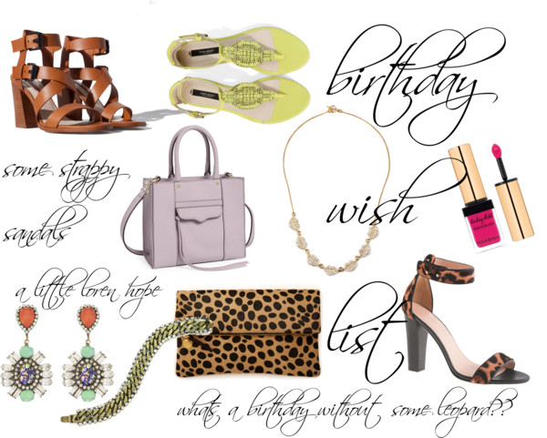 birthday wish list