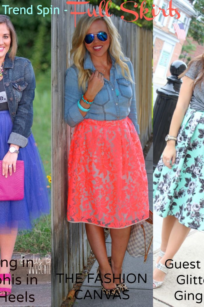 Trend Spin Linkup: Full Skirts