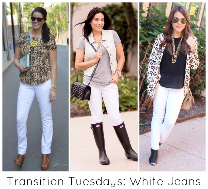 Transition Tuesday: White Jeans