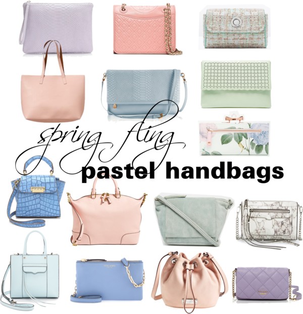 spring fling: pastel handbags