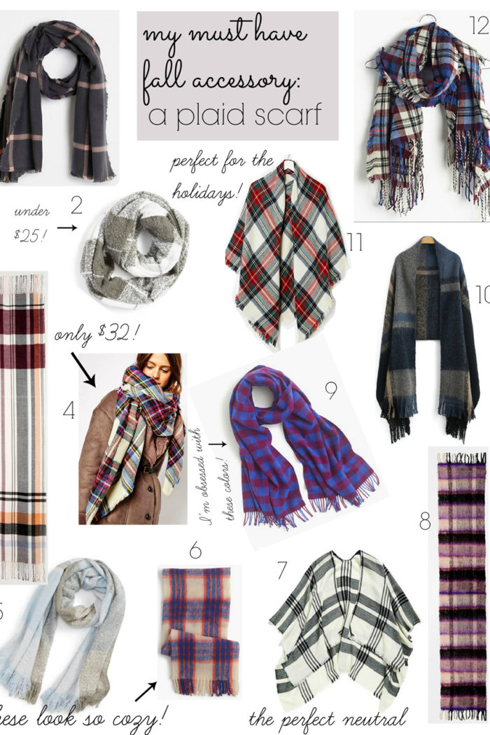 Plaid Scarf Love + a $500 Cash Giveaway!