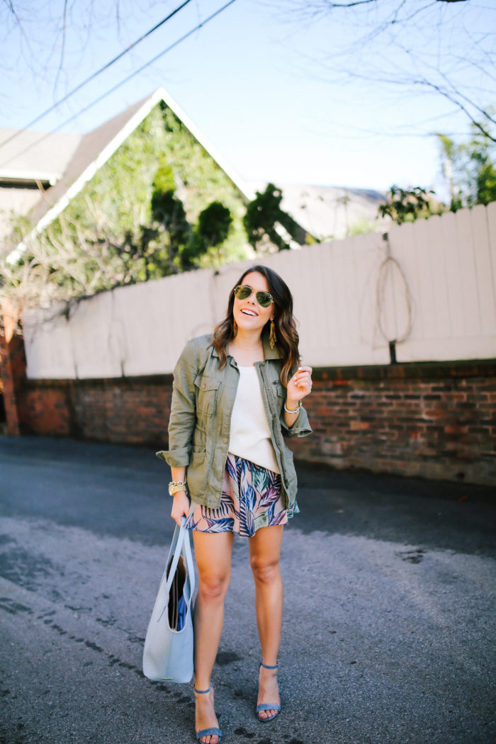 summer print shorts - Glitter & Gingham