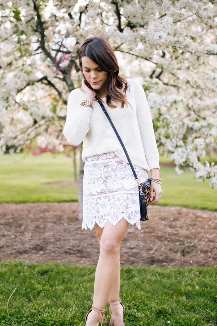 white lace love