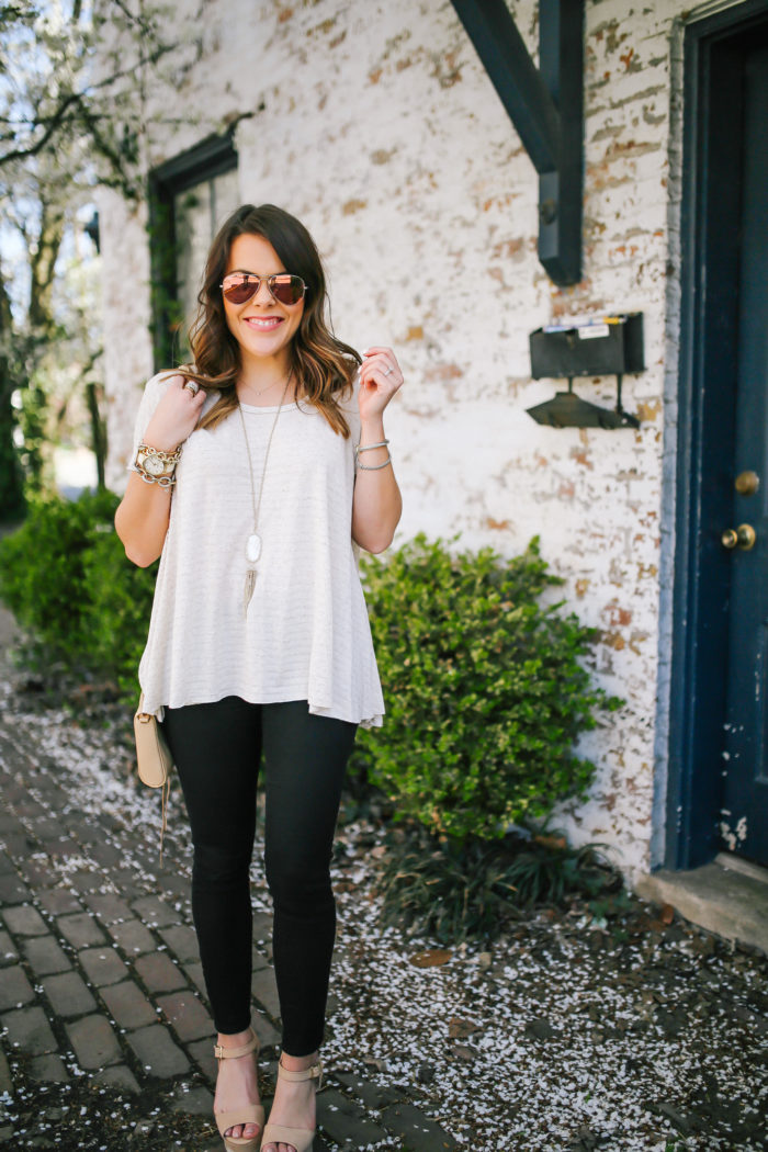 jeans & a tshirt - Glitter & Gingham