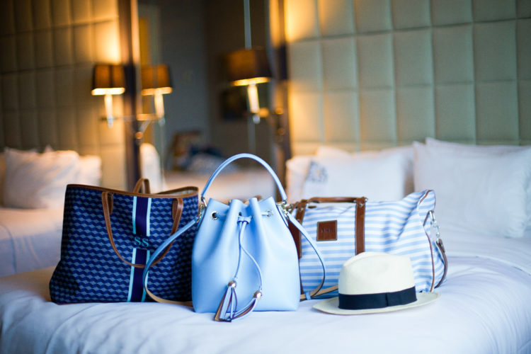 Atlanta Travel Diaries on Glitter & Gingham // my favorite travel bags, Henri Bendel, Barrington Gifts, panama hat