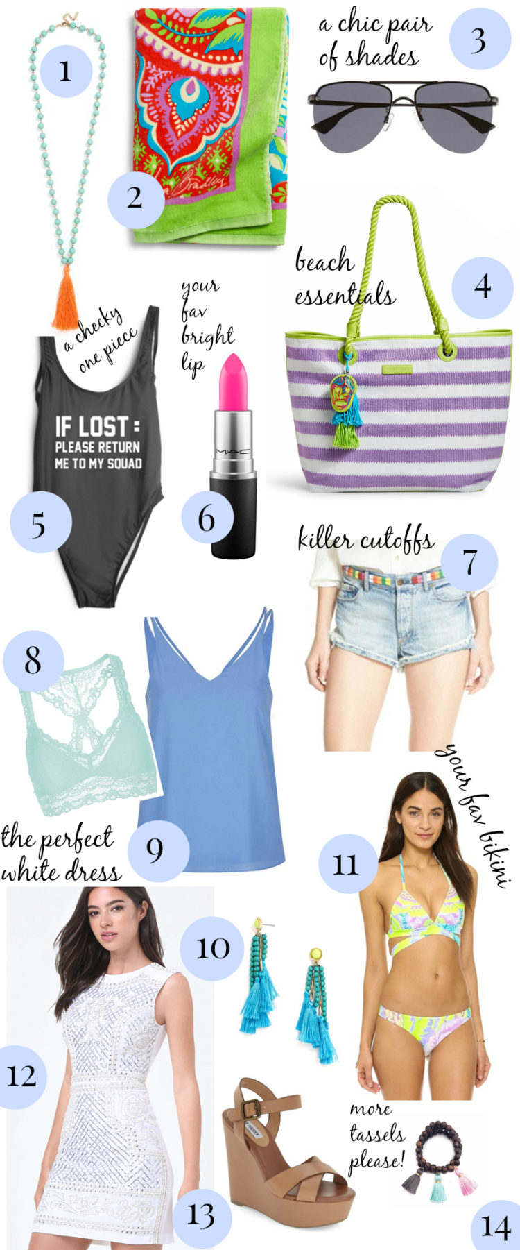 What to pack for your bachelorette party on Glitter & Gingham