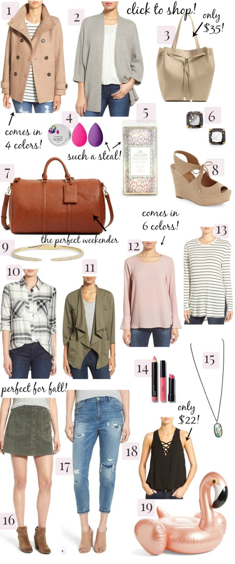 How to shop the NSale on a budget