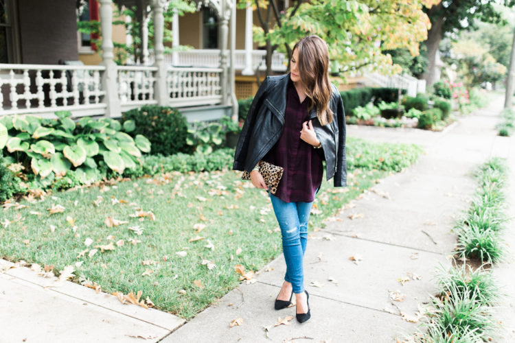 LOFT Plaid Tunic