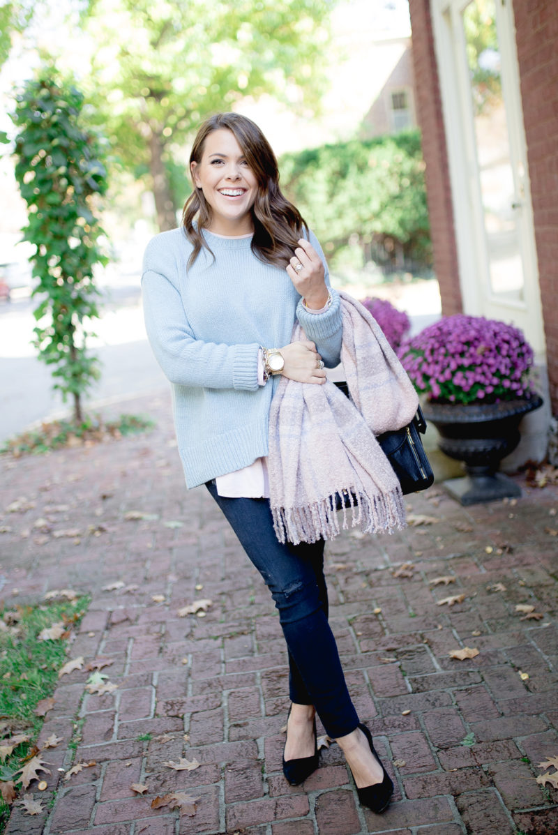 The perfect jeans for fall - Glitter & Gingham