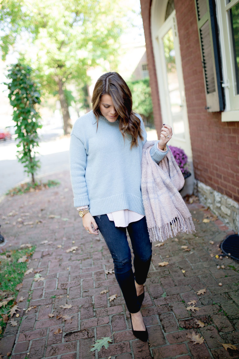 The perfect jeans for fall - Glitter & Gingham