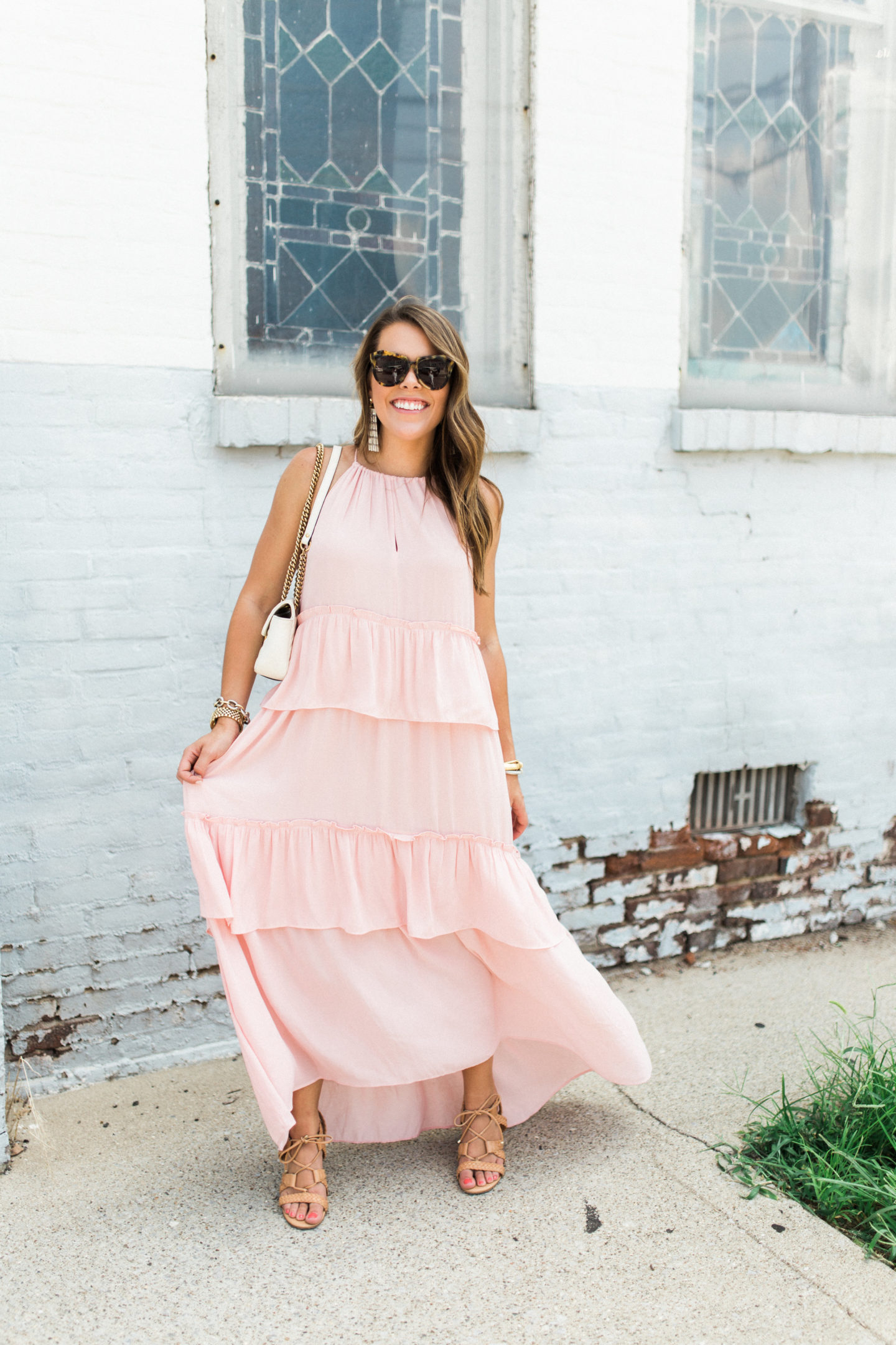 pretty pink maxi - Glitter & Gingham