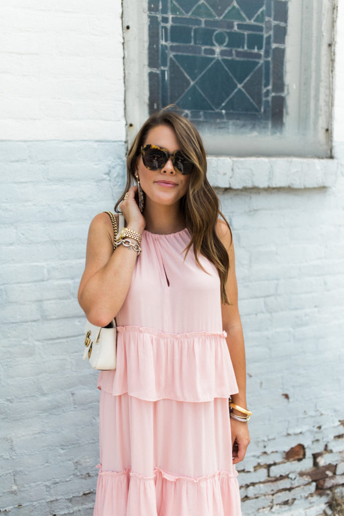 Pretty Pink Maxi - Glitter & Gingham