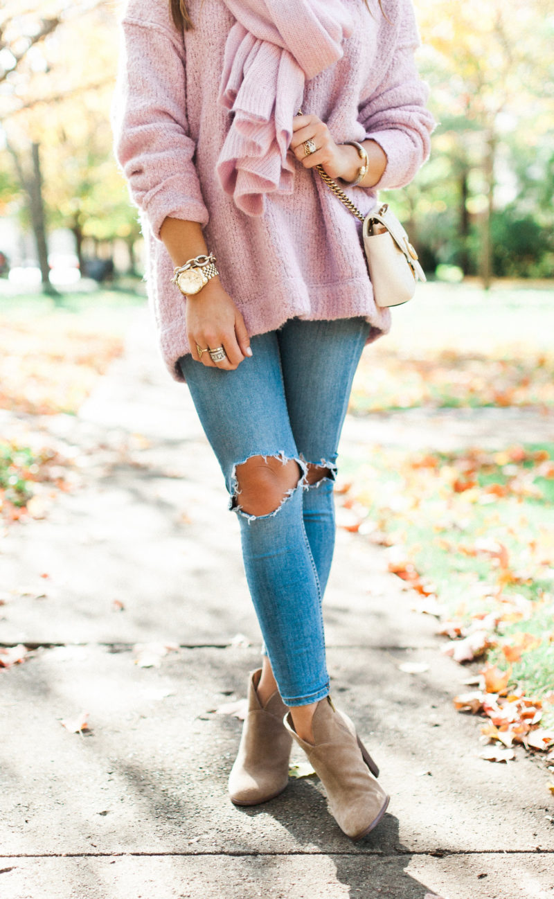 cozy sweater for fall - Glitter & Gingham