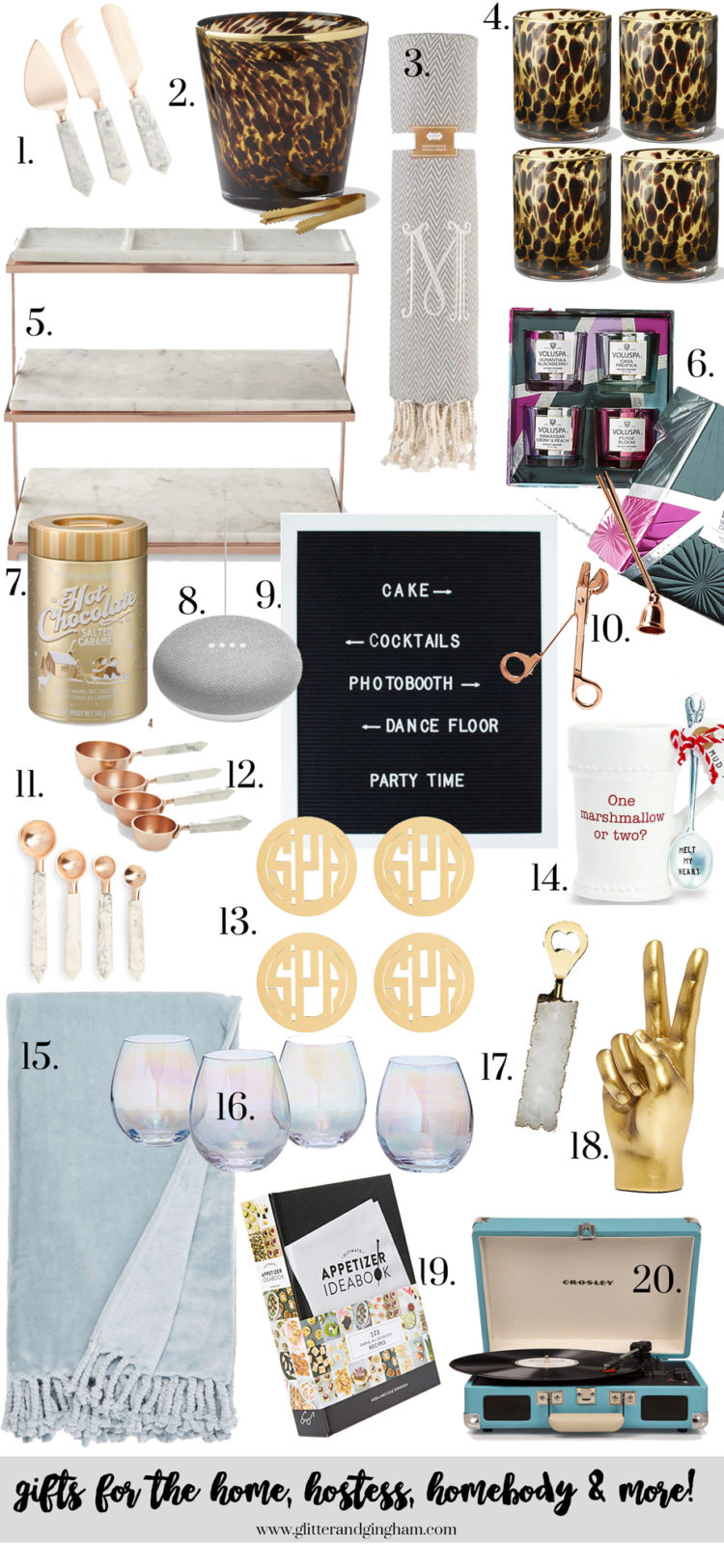 Holiday Gifts for the home / hostess gifts