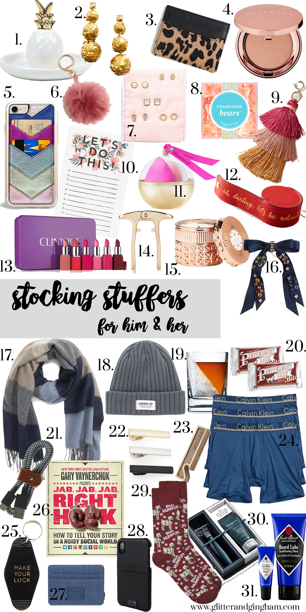 Feeling Stuffed! Stocking stuffers for him and her - Your DIY Family