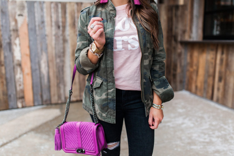 J. Crew Love First Tee / Casual Valentine's Day Inspired Look