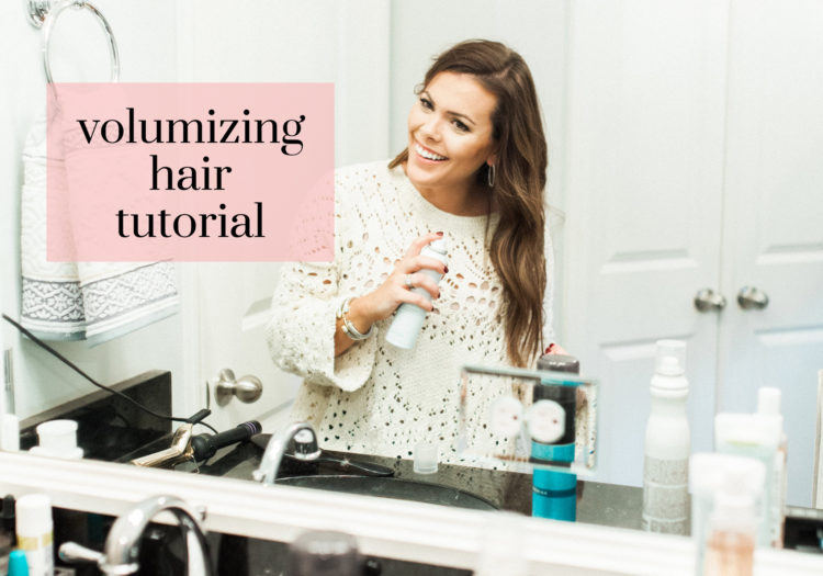 Volumizing Hair Tutorial