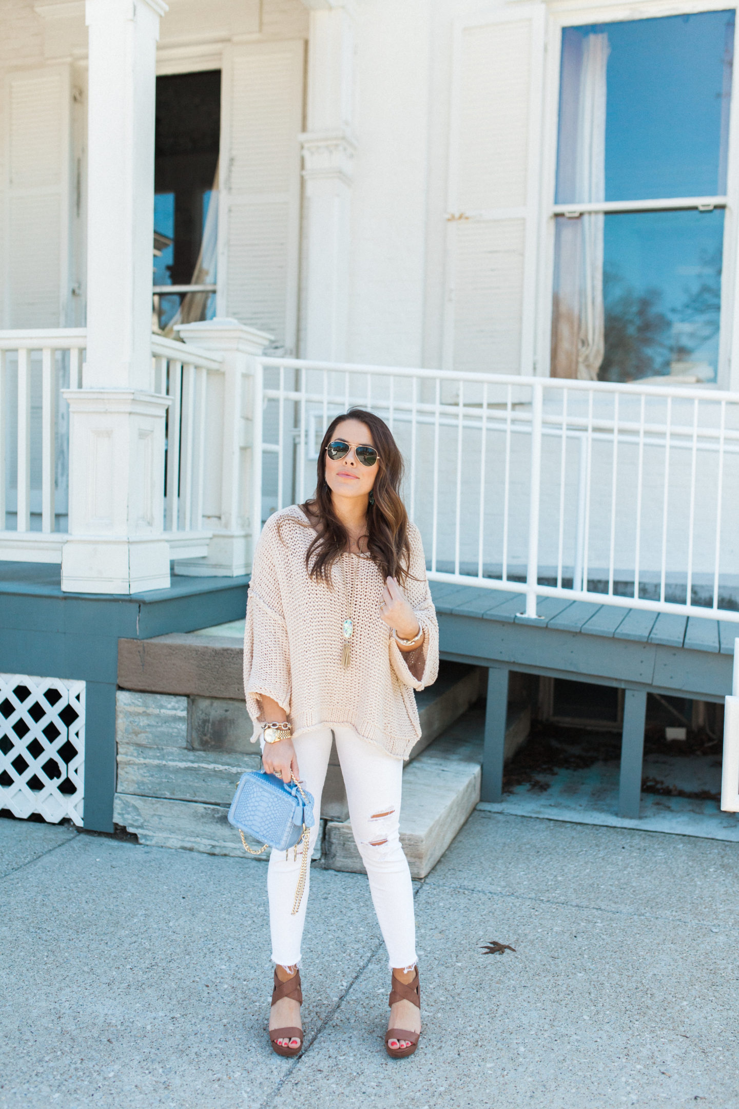 neutral spring outfit - Glitter & Gingham