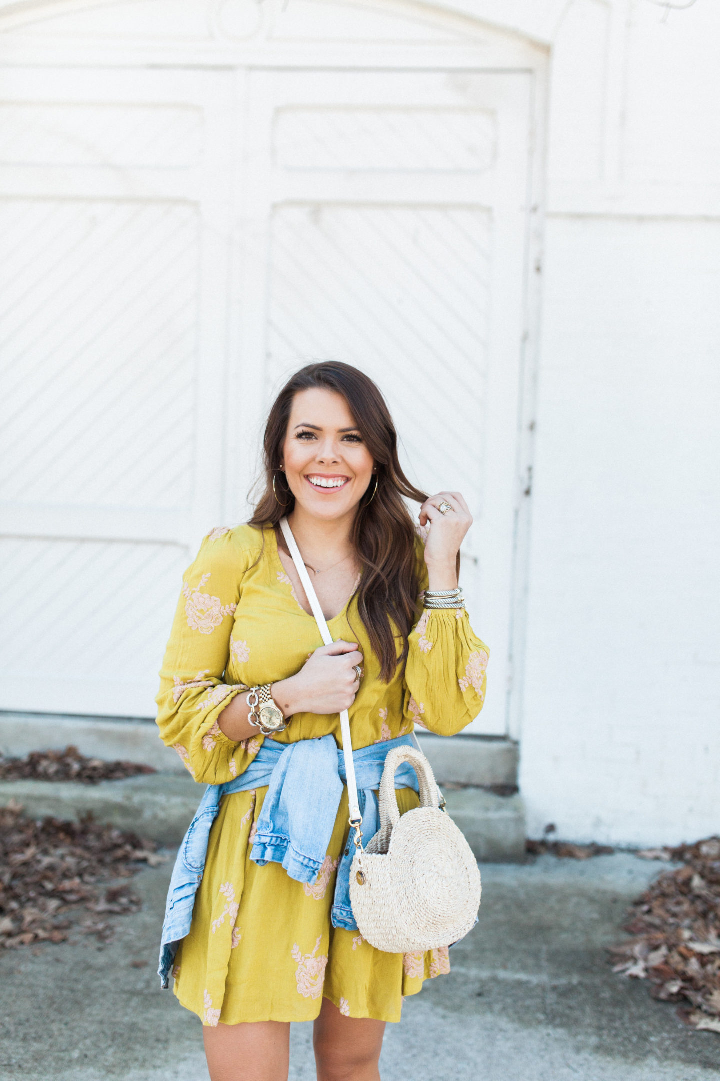 embroidered floral dress - Glitter & Gingham