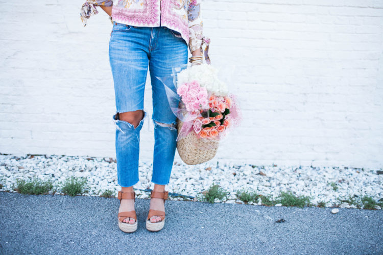 Casual Spring Style / Free People Blouse