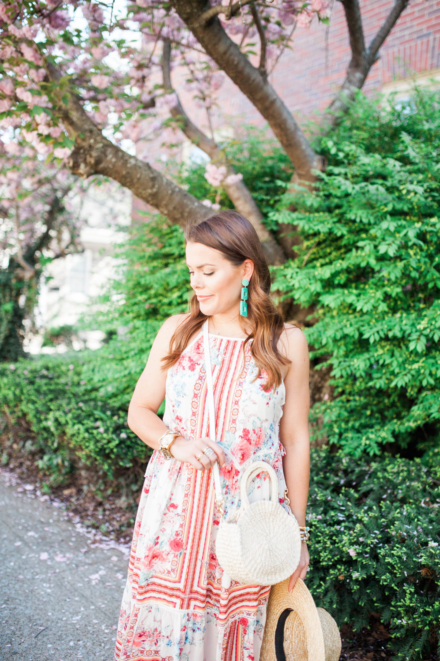 printed maxi dress - Glitter & Gingham