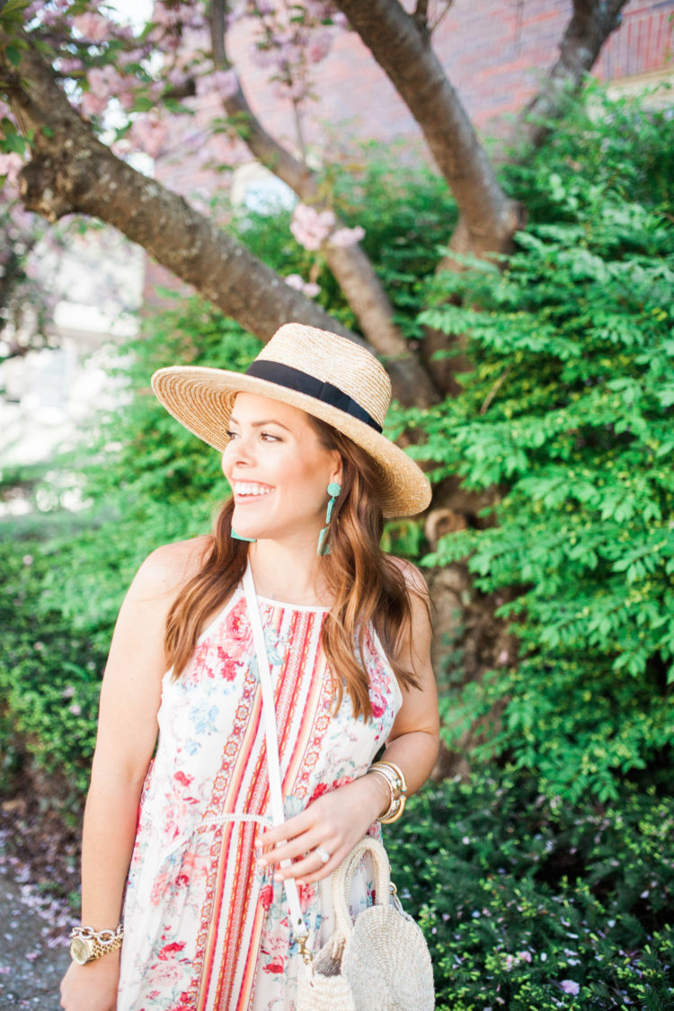 printed maxi dress - Glitter & Gingham