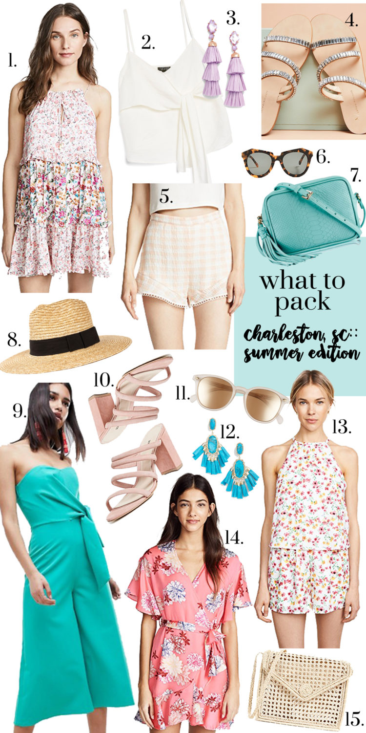 What to Pack Charleston / what to wear in Charleston, SC