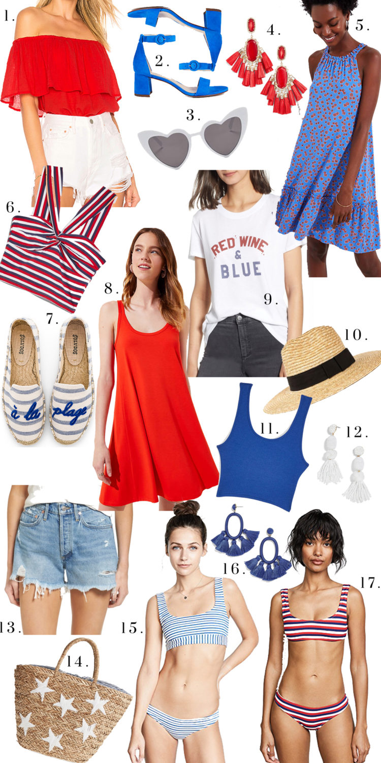 4th of July Outfits / What to wear on the Fourth of July