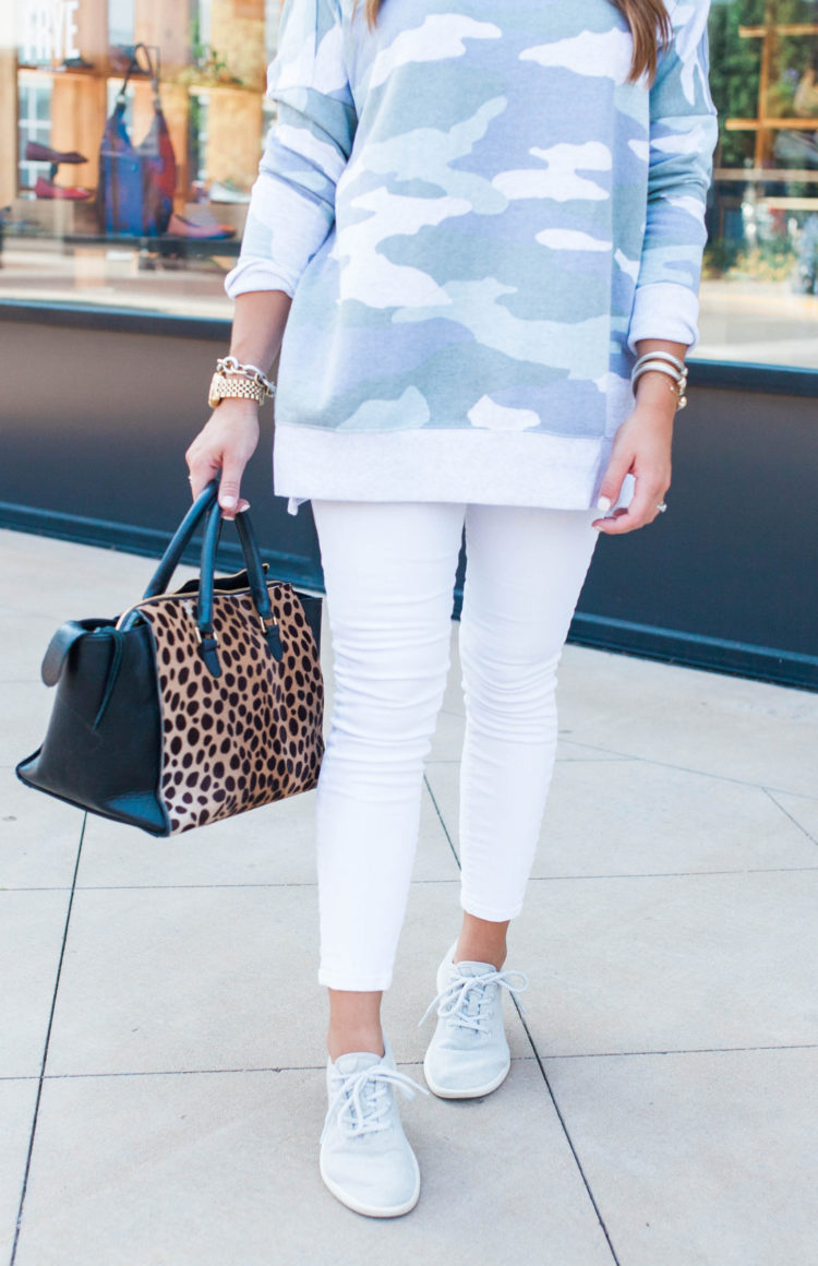 Weekend Style / Camo Sweatshirt Edition