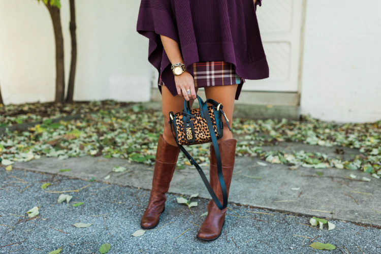 Fall Outfit / Plaid Mini Skirt