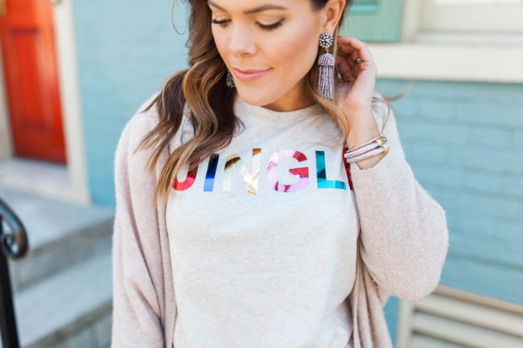 Holiday Tee / Easy Holiday outfit