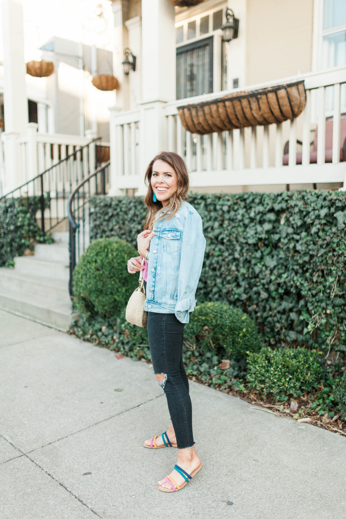 Denim On Denim For Spring - Glitter & Gingham