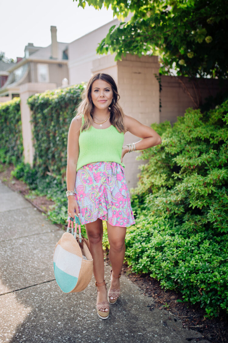 Walmart Summer Style in the Cutest Paisley Print - Glitter & Gingham