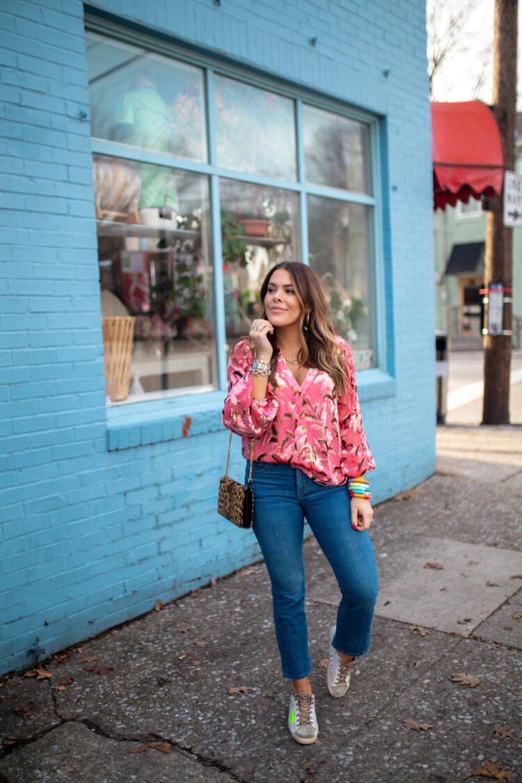 Spring outfit idea / Glitter & Gingham