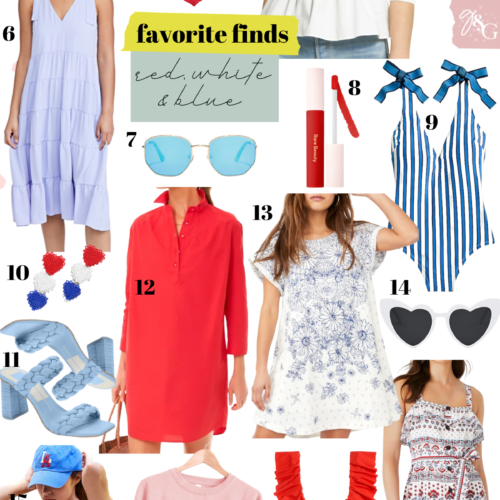 Favorite Finds: Red, White & Blue