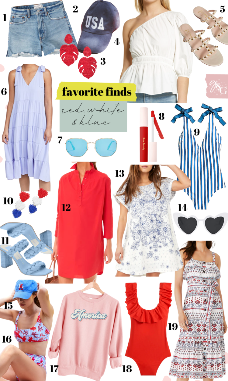 Favorite Finds: 4th of July Outfits - Glitter & Gingham