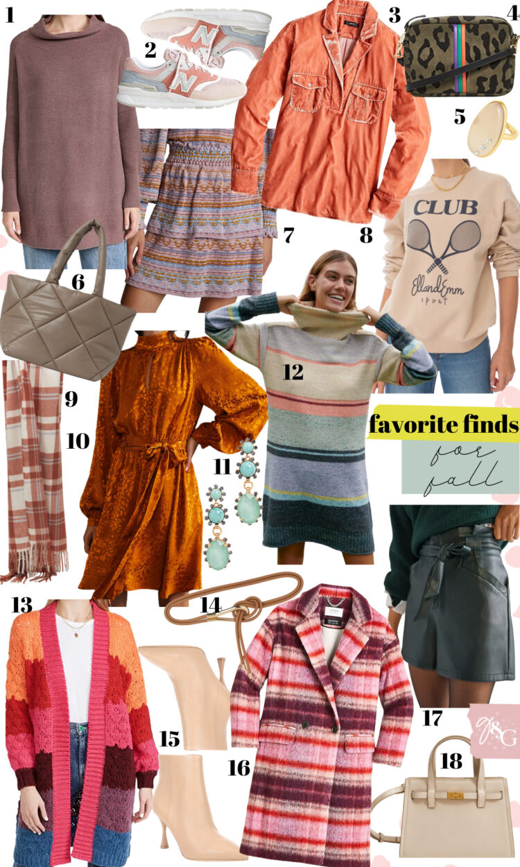 Favorite Finds for Fall / Glitter & Gingham