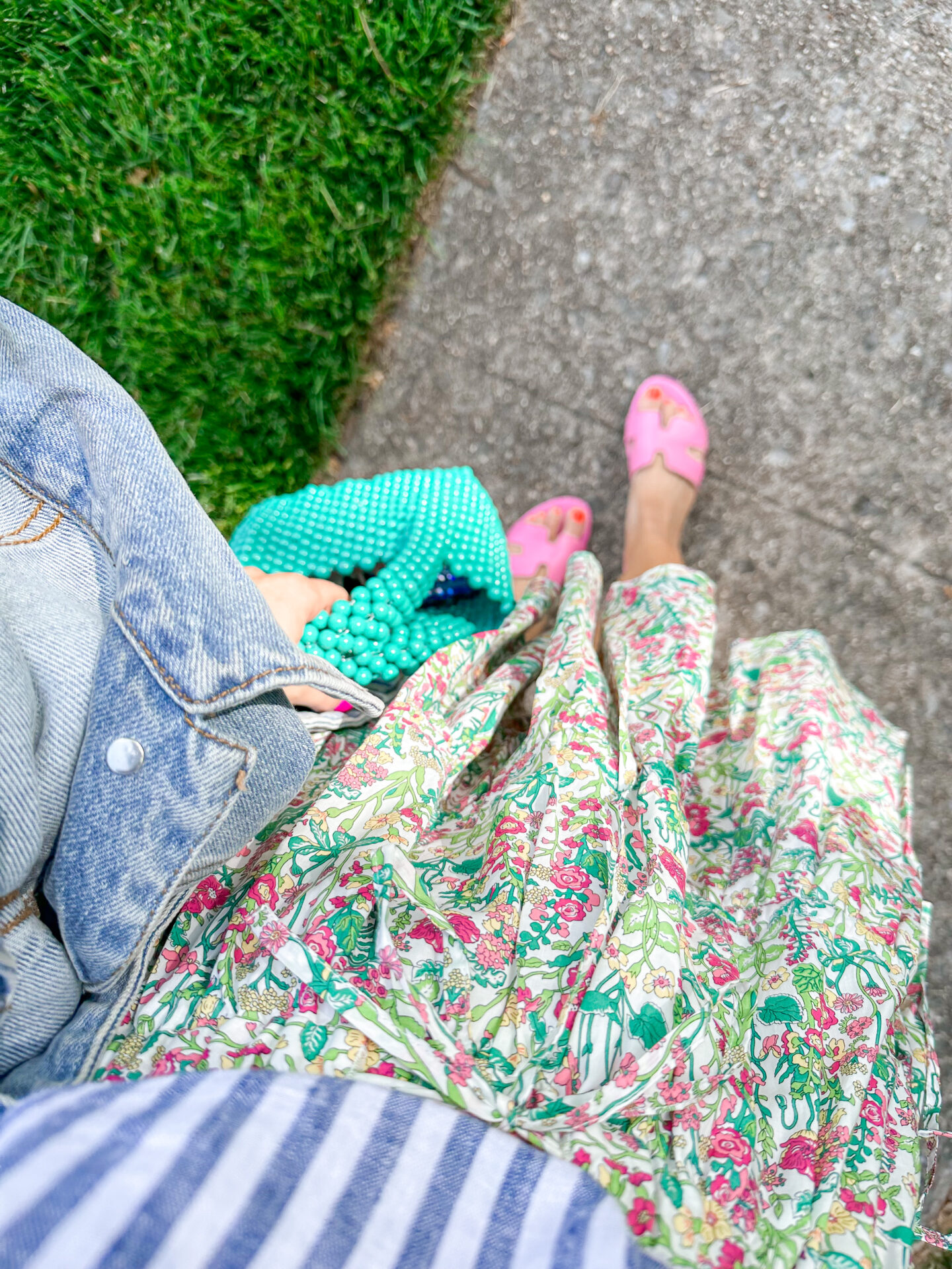 My Favorite Flat Sandals for Summer - Glitter & Gingham